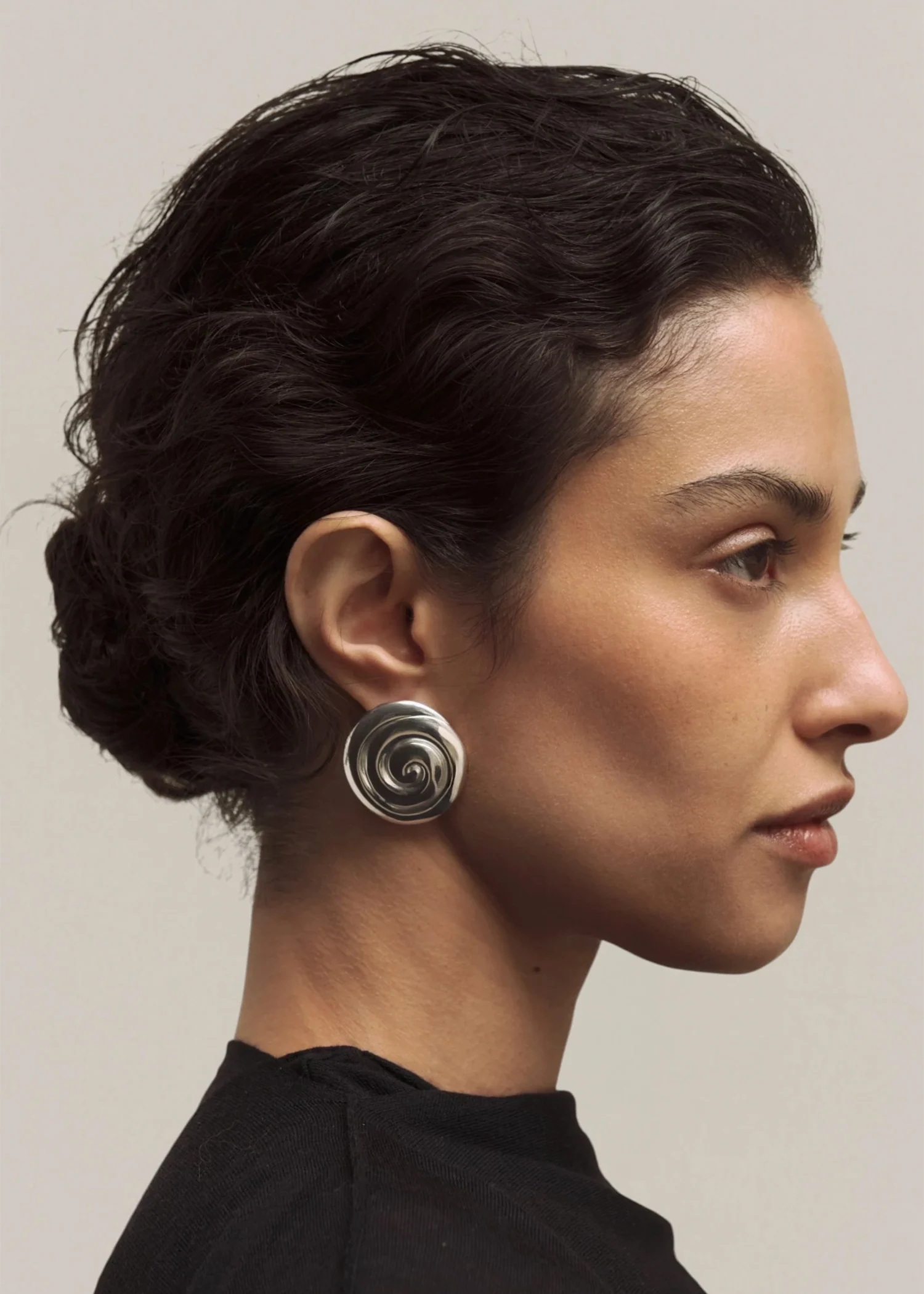 Uzu Earrings - Silver