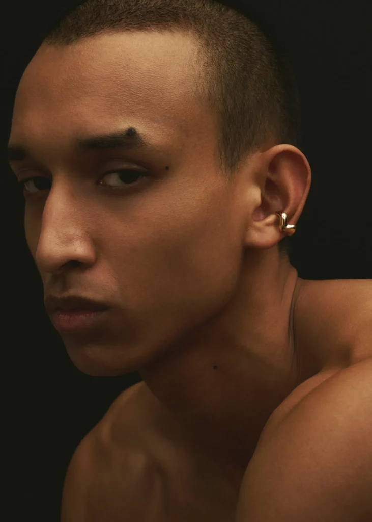 Aurea´ Polished Ear Cuff - Gold - Louis Abel