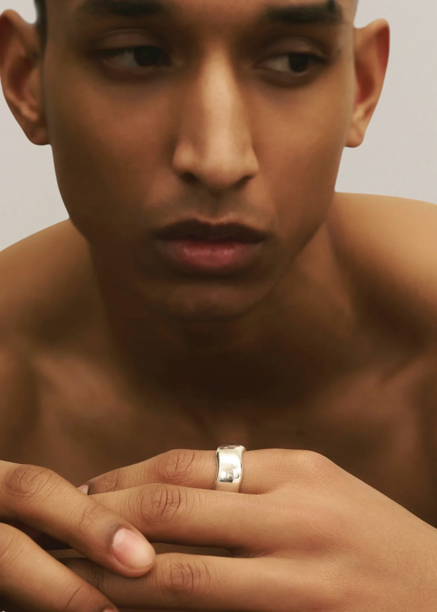 Ventilo Polished Ring - Silver - 56
