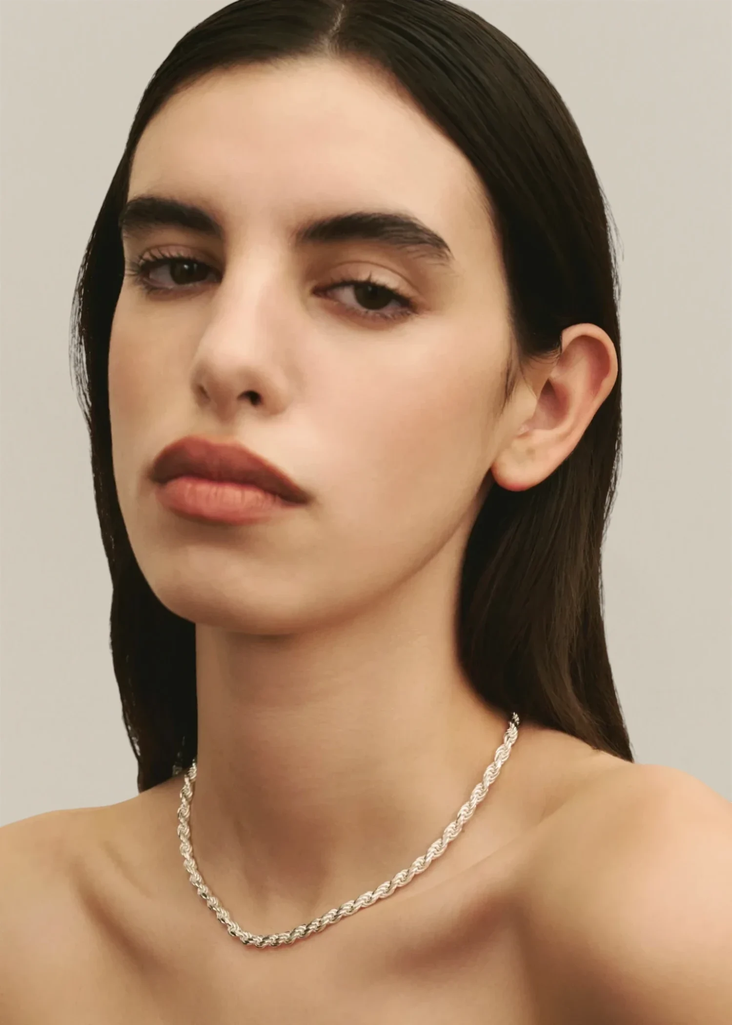 5 mm Ligo Necklace - Silver