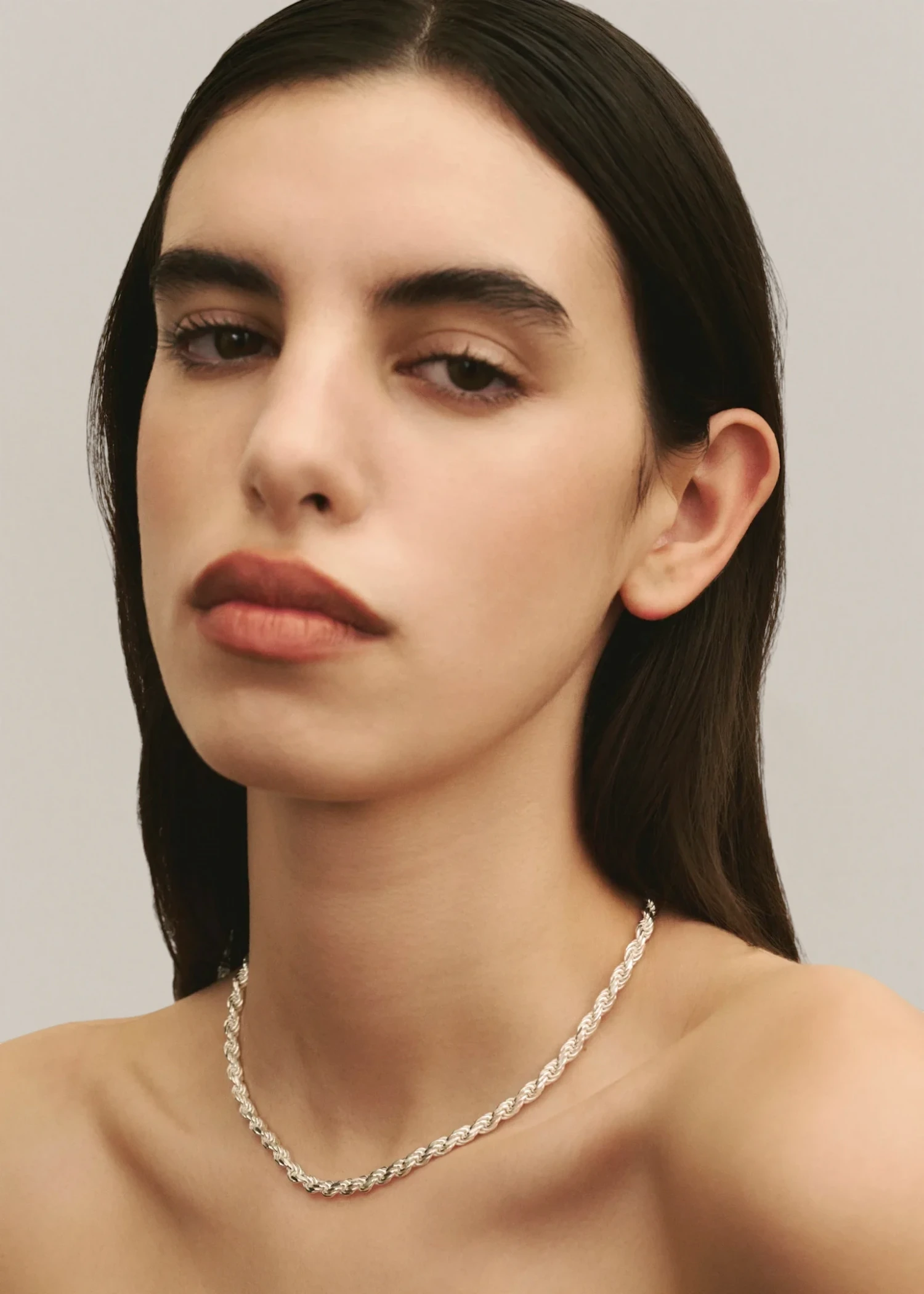 5 mm Ligo Necklace - Silver