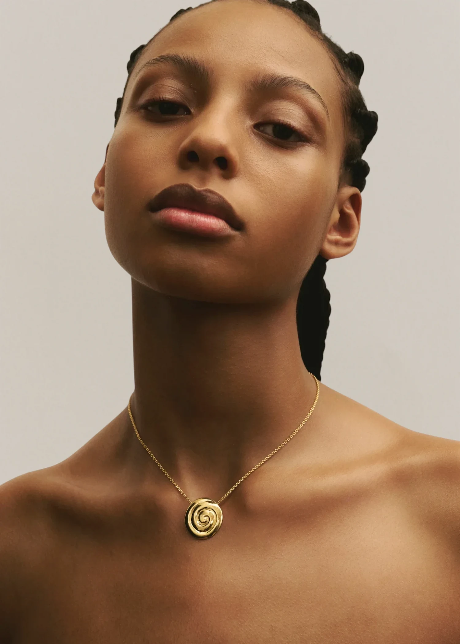 Uzu Mid Necklace - Gold