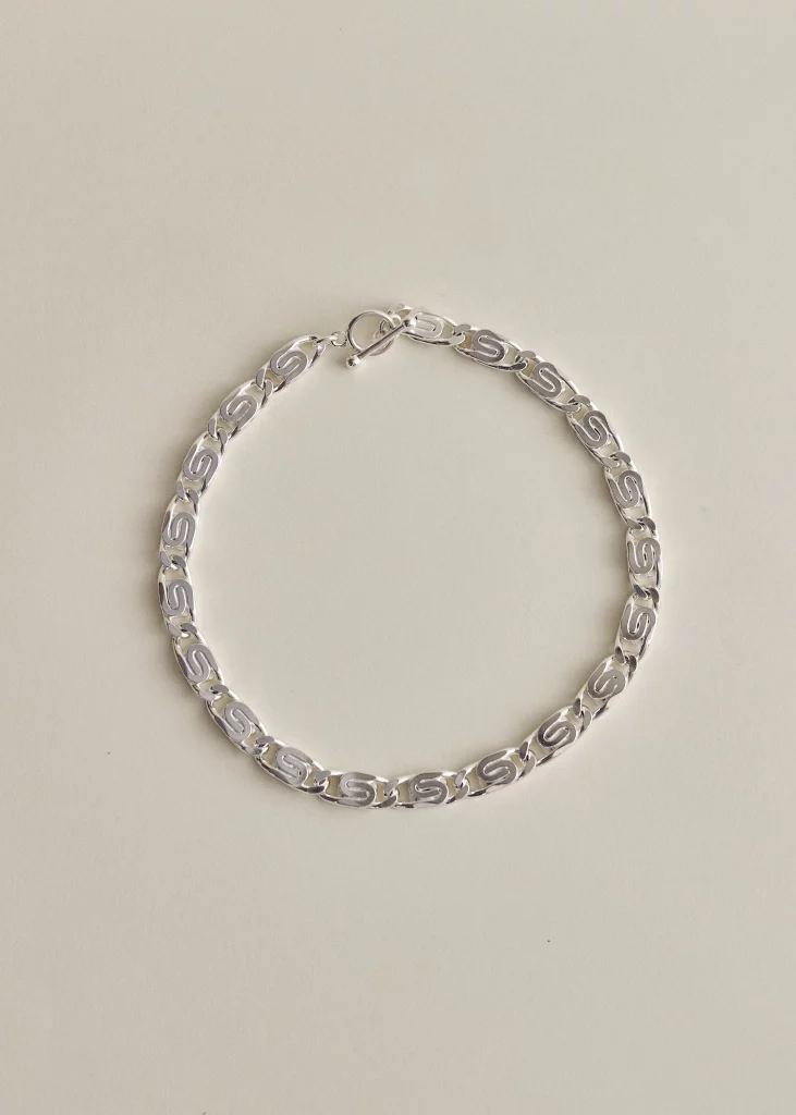 Vortex Thick Necklace - Silver - Louis Abel