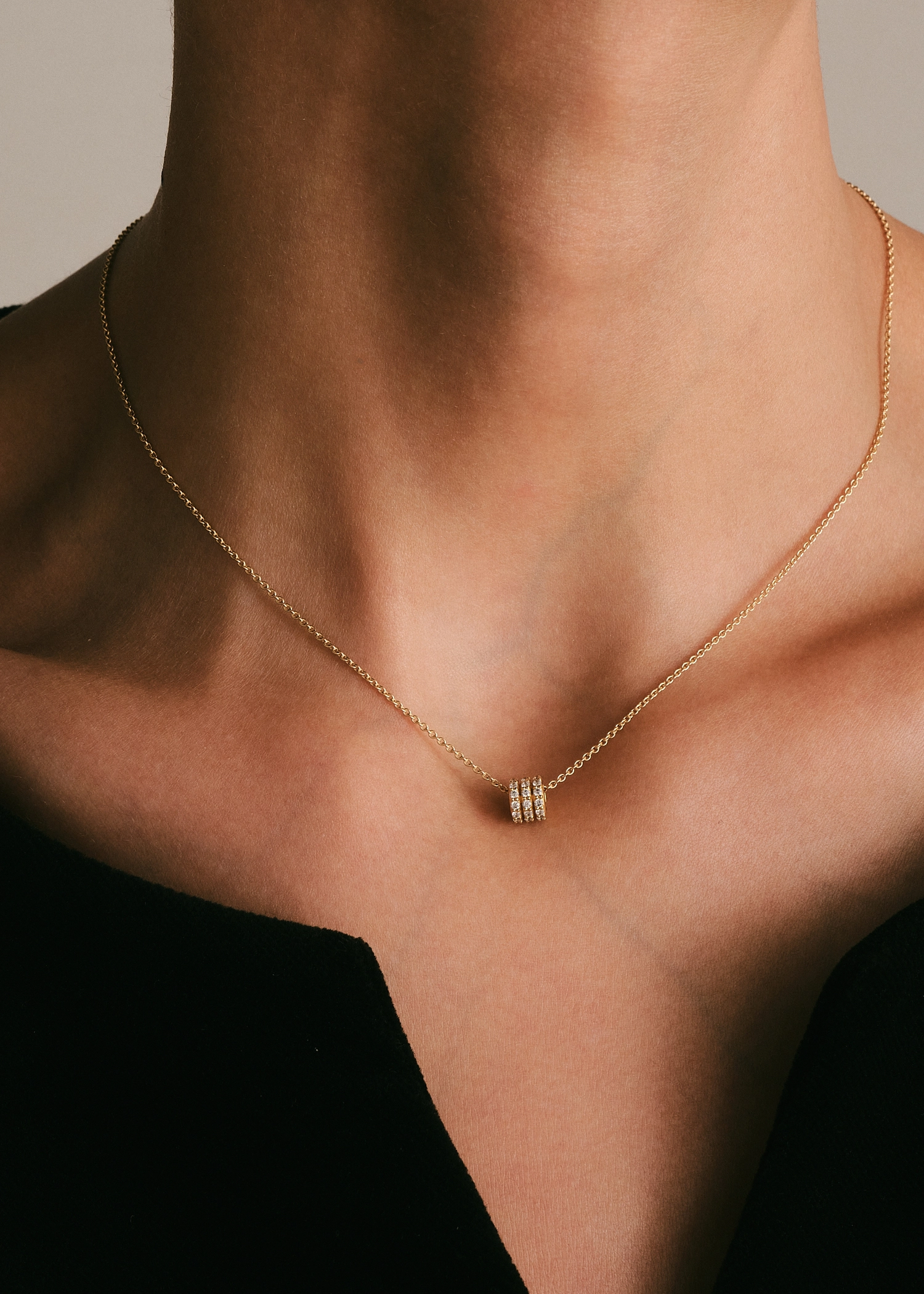 Mirage Thalata Pavé Necklace