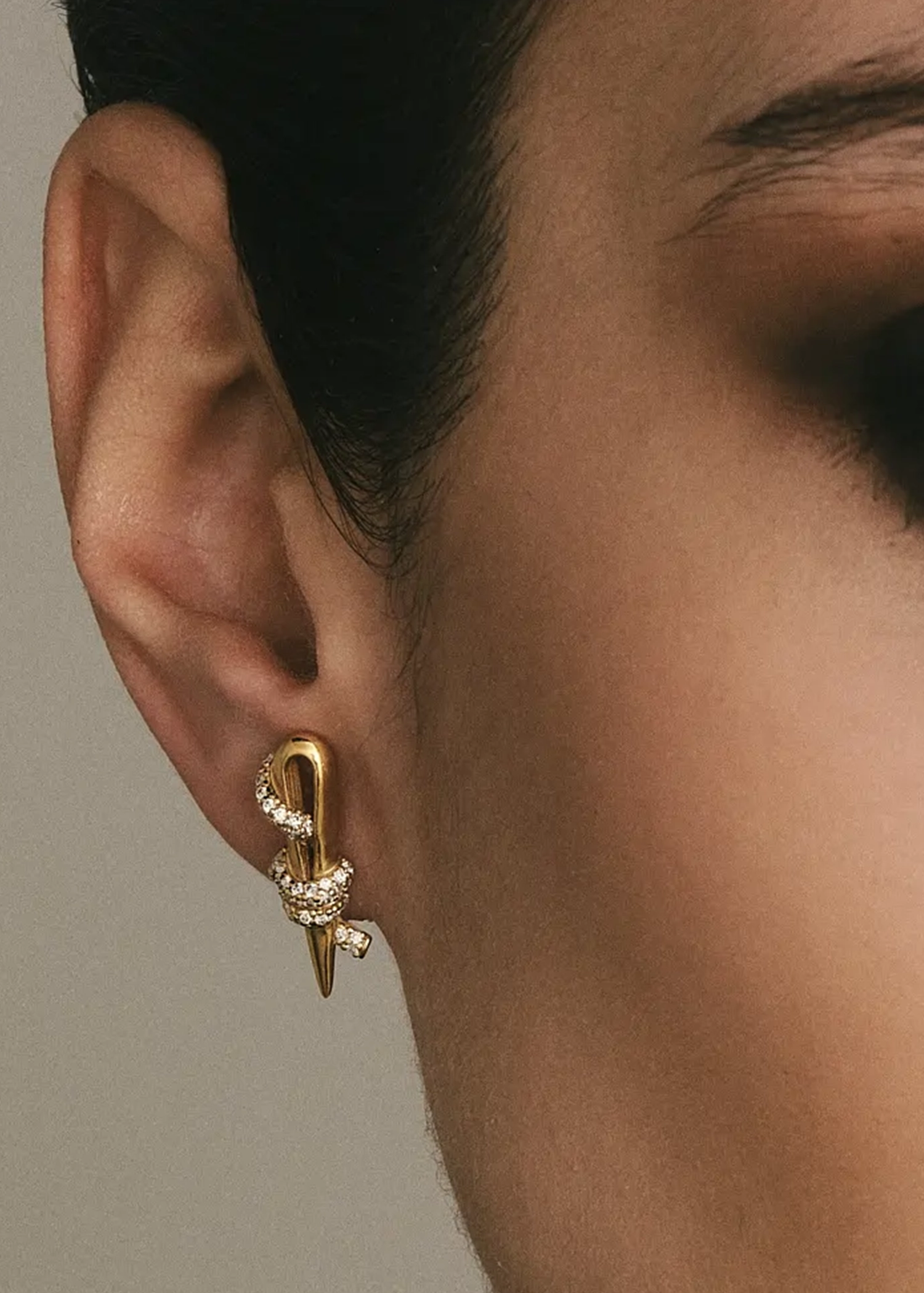Mirage Ebra Pavé Earring