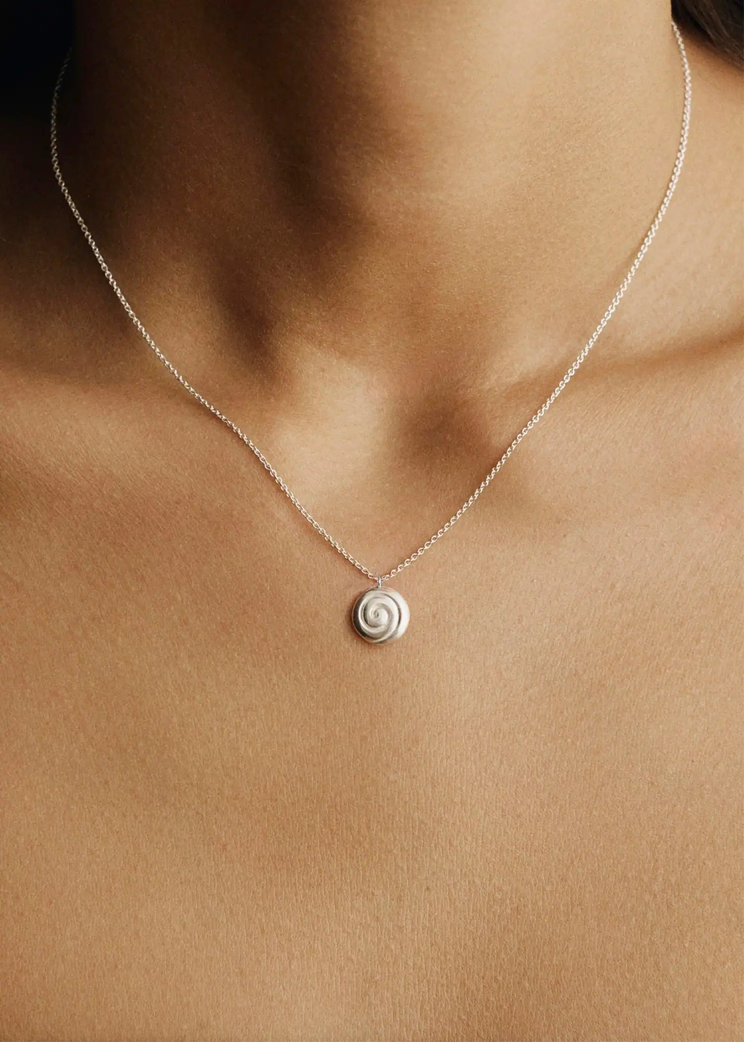 Uzu Mini Necklace - Silver